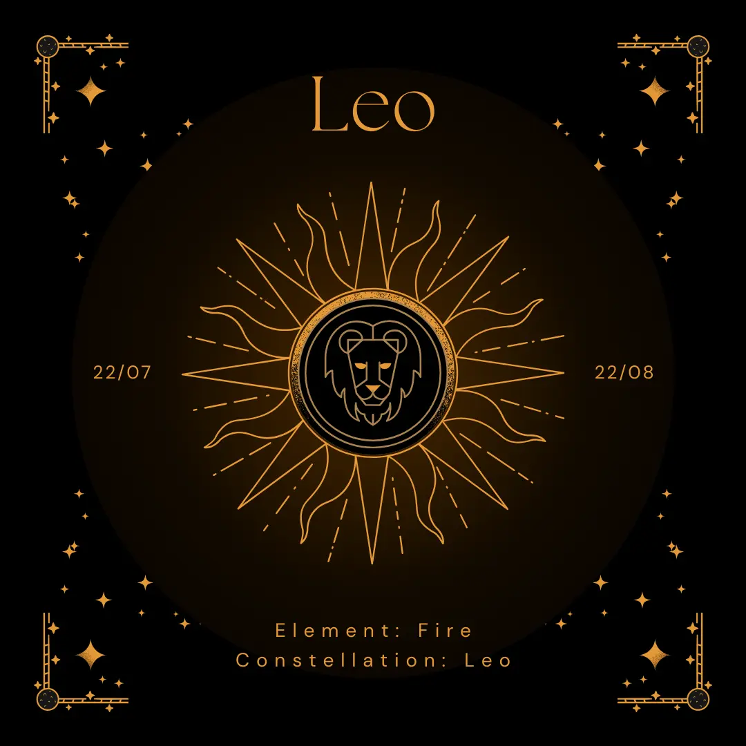 Leo zodiac symbol
